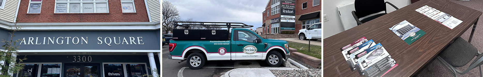 Ann Arbor garage door service header