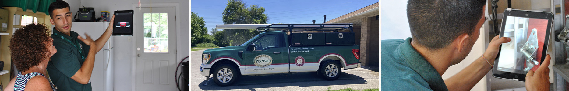 Precision Garage Door service in Caledonia, Michigan