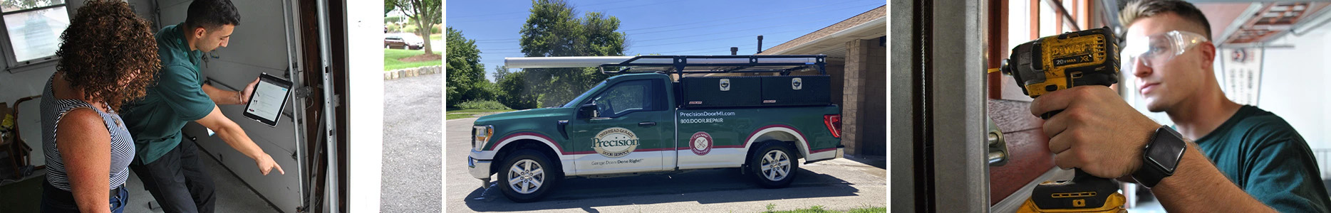 Precision Garage Door service in Kalamazoo, Michigan