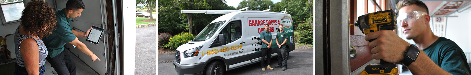 Precision Garage Door service in Kalamazoo, Michigan
